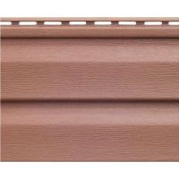 Виниловый сайдинг Аляска Люкс, Браун Виниловый сайдинг Аляска Люкс, Браун