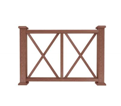 Ограждение из ДПК З1 терракот от производителя Dortmax по цене 9 960 р Ограждение из ДПК З1 терракот от производителя Dortmax по цене 9 960 р