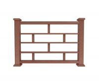 Ограждение из ДПК Л1 терракот Ограждение из ДПК Л1 терракот