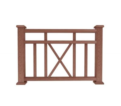 Ограждение из ДПК Р1 терракот от производителя  Dortmax по цене 11 590 р