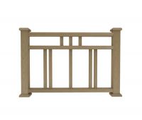 Ограждение из ДПК Г1 натуральный