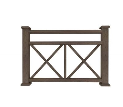 Ограждение из ДПК К1 коричневый от производителя Dortmax по цене 10 920 р Ограждение из ДПК К1 коричневый от производителя Dortmax по цене 10 920 р