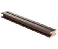 Несущая лага для террасы, цвет венге Несущая лага для террасы, цвет венге