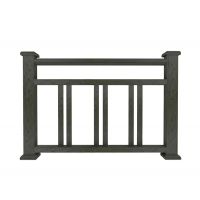 Ограждение из ДПК Б1 черный Ограждение из ДПК Б1 черный