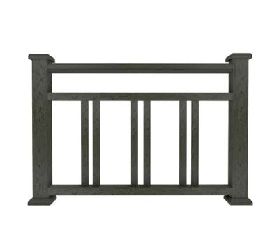 Ограждение из ДПК Б1 черный от производителя Dortmax по цене 10 950 р Ограждение из ДПК Б1 черный от производителя Dortmax по цене 10 950 р