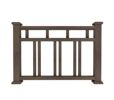 Ограждение из ДПК В1 коричневый от производителя Dortmax по цене 11 680 р Ограждение из ДПК В1 коричневый от производителя Dortmax по цене 11 680 р