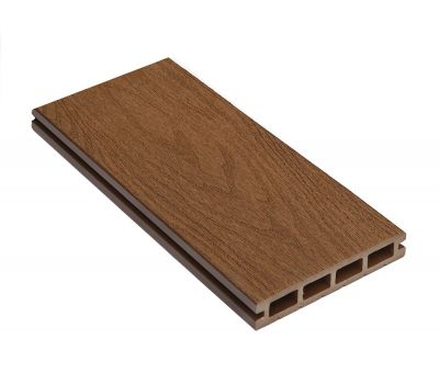 Террасная доска пустотелая CM Decking Серия Bark Тик от производителя  Cm Decking по цене 790 р