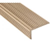 Уголок из ДПК 70х35 Орех