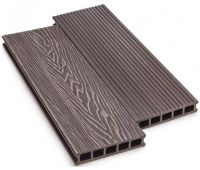 Террасная доска ДПК Magnum Pro - Венге Террасная доска ДПК Magnum Pro - Венге