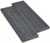 Террасная доска ДПК Monolit 3D - Графит Террасная доска ДПК Monolit 3D - Графит