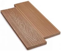 Террасная доска ДПК Monolit 3D - Орех Террасная доска ДПК Monolit 3D - Орех