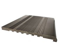 Полнотелые ступени из ДПК Венге 20 мм Полнотелые ступени из ДПК Венге 20 мм