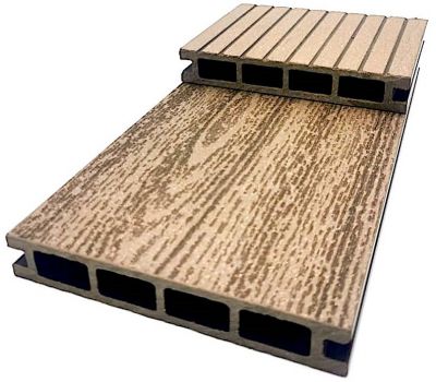 Террасная доска ДПК «Эко Классик» Шоколад от производителя NanoWood по цене 330 р Террасная доска ДПК «Эко Классик» Шоколад от производителя NanoWood по цене 330 р