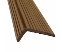 Уголок брашированный ДПК шоколад Уголок брашированный ДПК шоколад