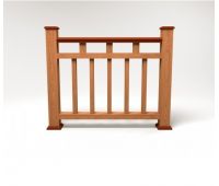 Ограждение ДПК цвет Терракот Сборка №1 Ограждение ДПК цвет Терракот Сборка №1