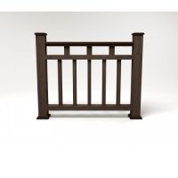 Ограждение ДПК цвет Венге Сборка №1 Ограждение ДПК цвет Венге Сборка №1