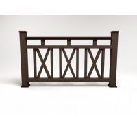 Ограждение ДПК цвет Венге Сборка №3 Ограждение ДПК цвет Венге Сборка №3