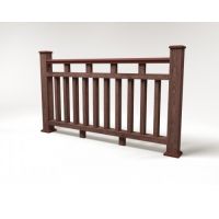 Ограждение ДПК цвет Шоколад Сборка №8 Ограждение ДПК цвет Шоколад Сборка №8