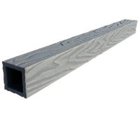 Балясина ДПК 3D фактура дерева Серый Балясина ДПК 3D фактура дерева Серый