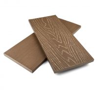 Заборная доска полнотелая ДПК Орех Заборная доска полнотелая ДПК Орех