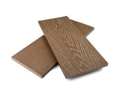 Заборная доска полнотелая ДПК Орех от производителя NanoWood по цене 420 р Заборная доска полнотелая ДПК Орех от производителя NanoWood по цене 420 р