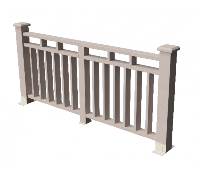 Декоративные ограждения ДПК " Европа", Выбеленный дуб, шлифованное от производителя GrinderDeco по цене 6 641 р Декоративные ограждения ДПК " Европа", Выбеленный дуб, шлифованное от производителя GrinderDeco по цене 6 641 р