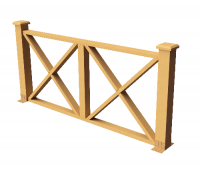 Декоративные ограждения ДПК " Тауэр", Песчаник, шлифованное Декоративные ограждения ДПК " Тауэр", Песчаник, шлифованное