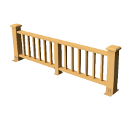 Декоративные ограждения ДПК " Троя", Песчаник, шлифованное Декоративные ограждения ДПК " Троя", Песчаник, шлифованное