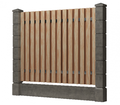 Доска заборная ДПК, шлифованная Песчаник от производителя  GrinderDeco по цене 367 р