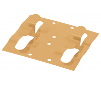 Кляймер рядный для монтажа наличника Бежевый Кляймер рядный для монтажа наличника Бежевый