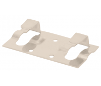 Кляймер стартовый для монтажа наличника Белый Кляймер стартовый для монтажа наличника Белый