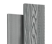 Террасная доска ДПК Optima 146х24 Серый Террасная доска ДПК Optima 146х24 Серый