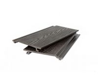 Фасадная доска ДПК 3D фактура дерева Тёмно-коричневый Фасадная доска ДПК 3D фактура дерева Тёмно-коричневый