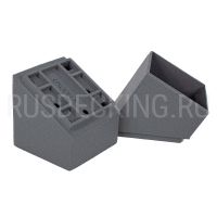 Крепление балясины наклонное из алюминия Крепление балясины наклонное из алюминия