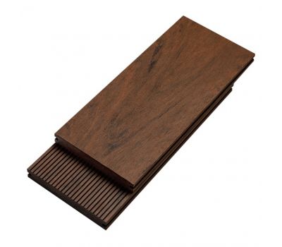 Террасная доска из ДПК Multicolor Кедр Полнотелая 140мм от производителя  Bruggan  по цене 1 885 р