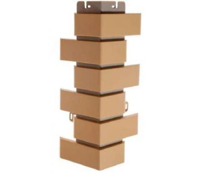 Угол наружный Кирпич клинкерный Бежевый от производителя Альта-профиль по цене 681 р Угол наружный Кирпич клинкерный Бежевый от производителя Альта-профиль по цене 681 р