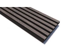 Реечные панели Lines Ultra Smoke gray Реечные панели Lines Ultra Smoke gray