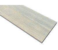 Заборный профиль ДПК Бело-серый