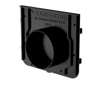 Заглушка торцевая пластиковая для DN100 H120-H180 Заглушка торцевая пластиковая для DN100 H120-H180