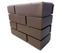 Пластиковая имитация кирпичного столба Реставрация Коричневый Пластиковая имитация кирпичного столба Реставрация Коричневый