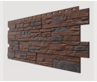 Фасадные панели (цокольный сайдинг) , Stein (песчаник), Dunkelstein Tемный орех Фасадные панели (цокольный сайдинг) , Stein (песчаник), Dunkelstein Tемный орех