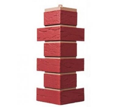 Угол Кирпич Саман - Красный от производителя Т-сайдинг по цене 380 р Угол Кирпич Саман - Красный от производителя Т-сайдинг по цене 380 р