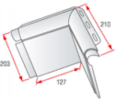 Угловой элемент откоса от производителя Альта-профиль по цене 295 р Угловой элемент откоса от производителя Альта-профиль по цене 295 р