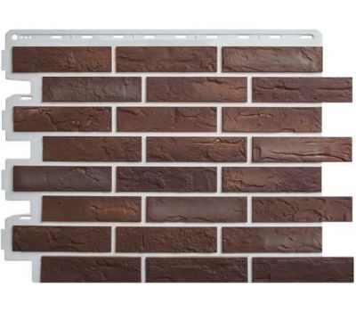 Фасадные панели (цокольный сайдинг) Кирпич рижский - 01 от производителя Альта-профиль по цене 664 р Фасадные панели (цокольный сайдинг) Кирпич рижский - 01 от производителя Альта-профиль по цене 664 р