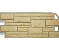 Фасадные панели (цокольный сайдинг) Камень Желтый Фасадные панели (цокольный сайдинг) Камень Желтый