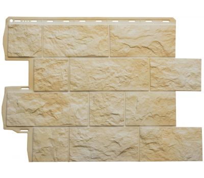 Фасадные панели (цокольный сайдинг) Туф Новозеландский от производителя  Альта-профиль по цене 623 р