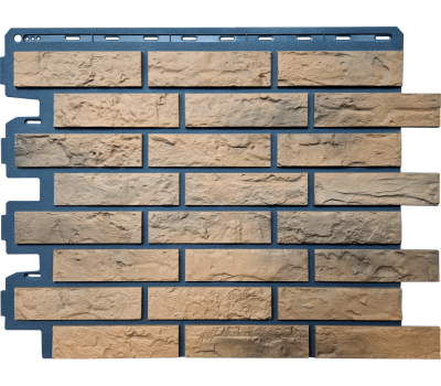  Фасадная панель Alta-West Кирпич Прусский Пилау от производителя  Альта-профиль по цене 625 р