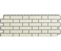 Фасадные панели (цокольный сайдинг) Кирпич клинкерный Белый Фасадные панели (цокольный сайдинг) Кирпич клинкерный Белый