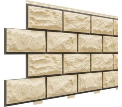 Цокольный сайдинг коллекция Альпийский прокрашенные швы - Шампань от производителя Доломит по цене 625 р Цокольный сайдинг коллекция Альпийский прокрашенные швы - Шампань от производителя Доломит по цене 625 р