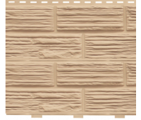 Цокольный сайдинг коллекция Сланец - Сандал Цокольный сайдинг коллекция Сланец - Сандал